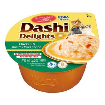 Dashi Delights vanička kuře a vločky z tuňáka 70g