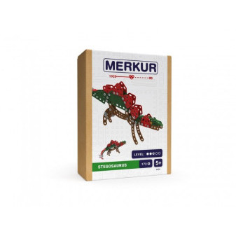 Stavebnice MERKUR Stegosaurus 172ks v krabici 13x18x5cm