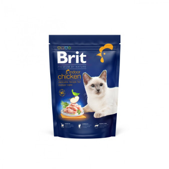 Brit Premium by Nature Cat Indoor Chicken  800 g