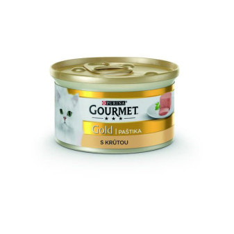 Gourmet Gold jemná paštika s krůtou 85g