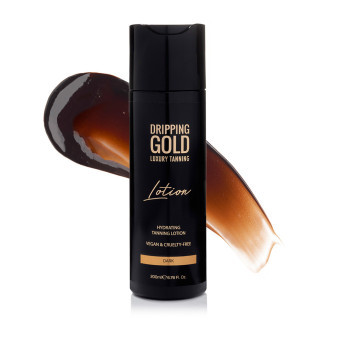 Dripping Gold Tanning Lotion Samoopalovací krém dark, 200ml