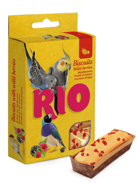 RIO sušenky s lesními plody 5x7 g