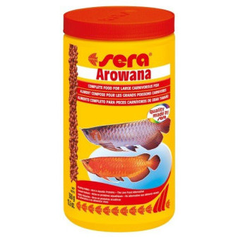 Sera speciální krmivo pro velké masožravé ryby Arowana 1000ml