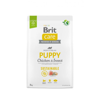 Brit Care Dog Sustainable Puppy - chicken and insect, 3kg