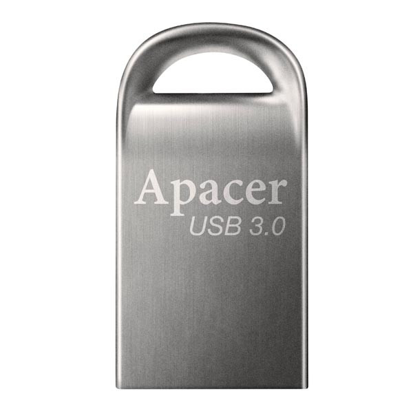 Apacer USB flash disk, USB 3.0 (3.2 Gen 1), 128GB, AH156, stříbrný, AP128GAH156A-1, s poutkem