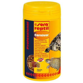 Sera doplňkové krmivo pro masožravé plazy Reptil Professional Carnivor 250ml Nature