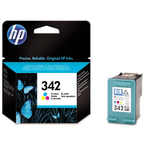 HP originální ink C9361EE, HP 342, color, blistr, 175str., 5ml, HP Photosmart 2575, C3180, C4180