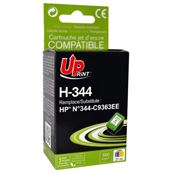 UPrint kompatibilní ink s C9363EE, color, 21ml, H-344CL, pro HP Photosmart 385, 335, 8450, DJ-59