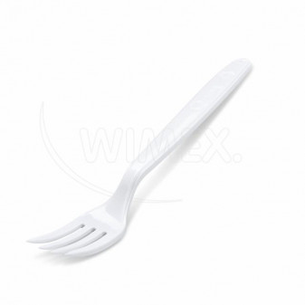 Vidlička jídelní znovu použitelná, PP 50 ks - doprodej