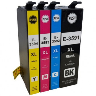 Alternativa Color X sada T3595 35XL pro tiskárny Epson 1x45 ml. 3x25 ml