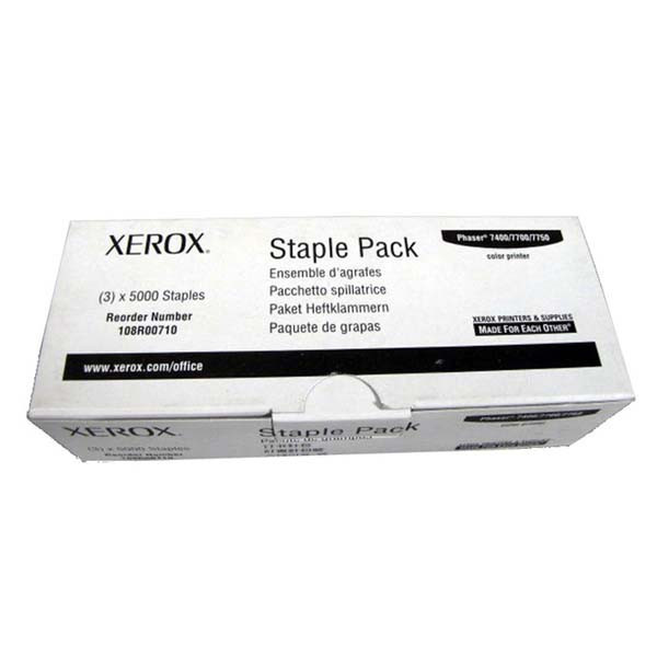 Xerox originální staple cartridge 108R00710, 3x5000, Xerox Phaser 7400, 7700, 7750