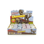 Sliz - hmota 80g dinosaurus 6cm 6 barev