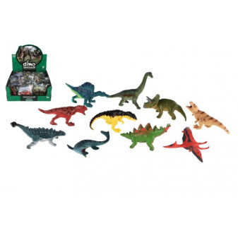 Zvířátko dinosaurus plast 7-9cm mix druhů v sáčku