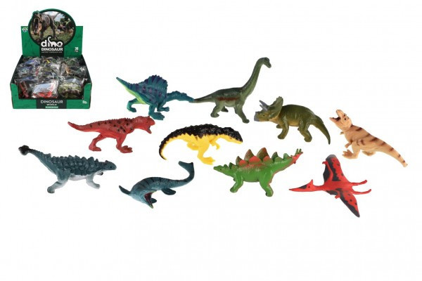 Zvířátko dinosaurus plast 7-9cm mix druhů v sáčku