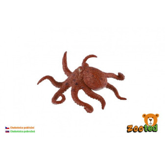 Chobotnice pobřežní zooted plast 8cm v sáčku