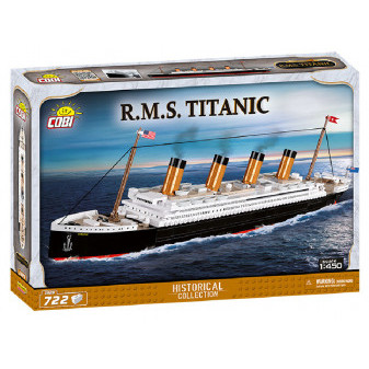 Stavebnice Titanic 1:450, 722 k