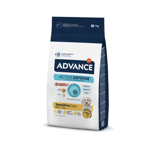 Advance adult mini sensitive losos a ryze 7kg