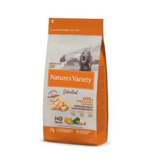 Nature´s variety selected pro střední psy s kuřecím 2kg