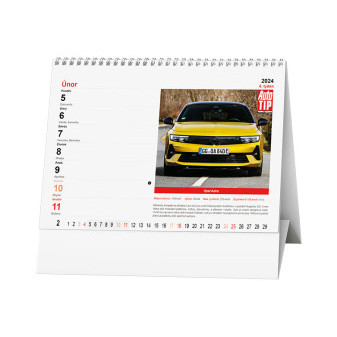 Stolní kalendář - Auto