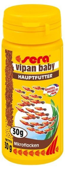 Sera růstové krmivo pro malé ryby Vipan Baby 50ml Nature