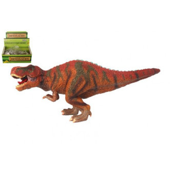Dinosaurus velký plast 24-28cm 4 druhy v sáčku 8ks v boxu
