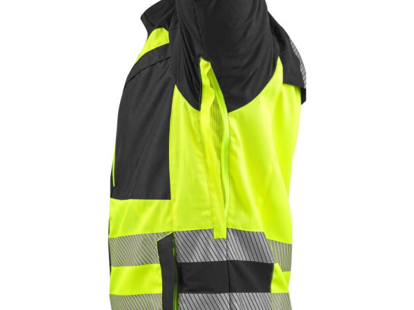 Blůza CXS NAOS HV, pánská, černá-žlutá Hi-Vis, reflexní pruhy