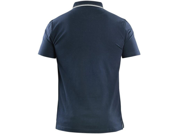 Polokošile CXS HENRY, pánské, krátký rukáv, modro-bílá, vel. 2XL