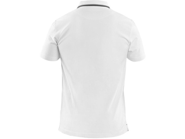 Polokošile CXS HENRY, pánské, krátký rukáv, bílo-antracitová, vel. 2XL