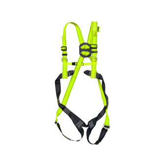 Bezpečnostní postroj P-30, černo-žlutý (Hi-vis), vel. M-XL