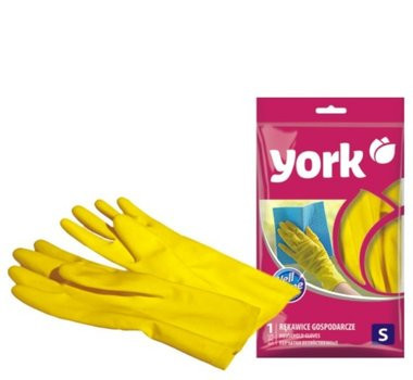 Gumové rukavice, vel. S, YORK, 9203