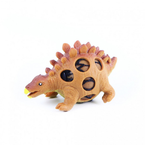 Dinosaurus míček mačkací s otvory 5 - 9 cm