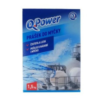 Q power pro myčky - Prášek 1,5 kg