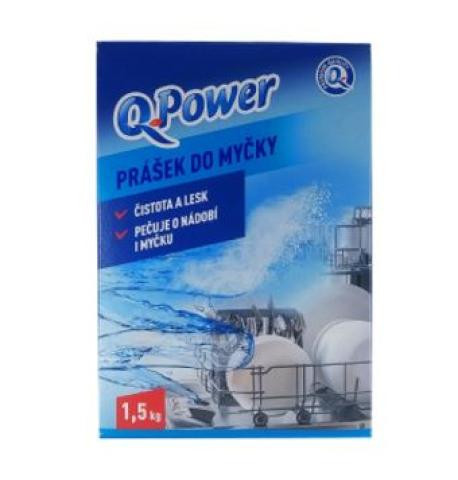 Q power pro myčky - Prášek 1,5 kg