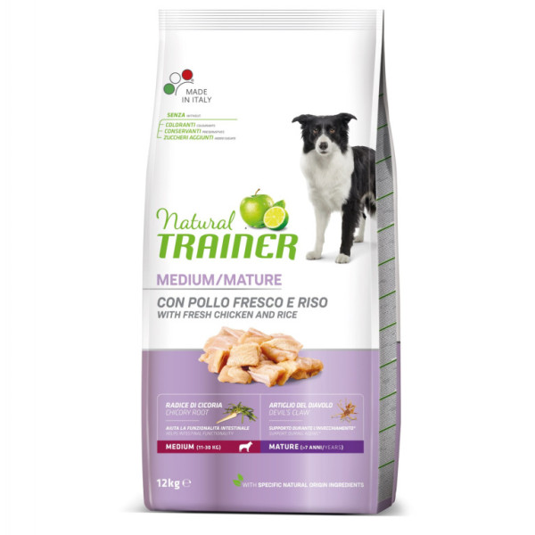 TRAINER Natural Medium Maturity čerstvé kuře 12kg