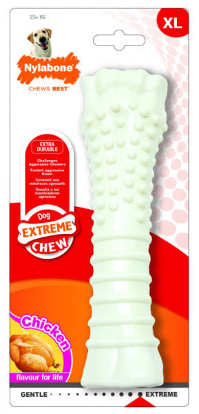 Nylabone hračka Extreme kost příchuť kuře XL