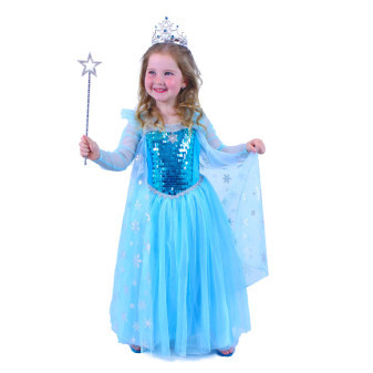 Dětský kostým sněhová princezna (M) e-obal