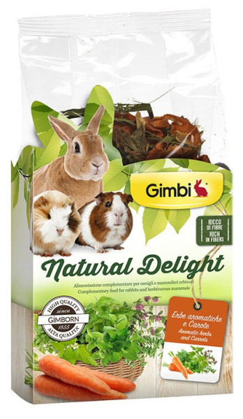 Gimborn Natural Delight bylinky+mrkev 100g