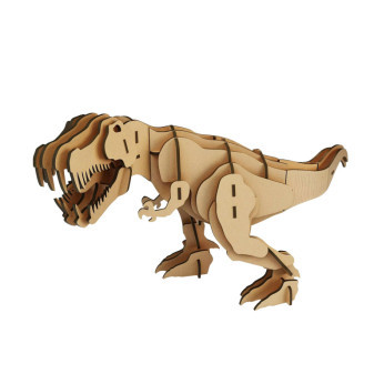 Dřevěné 3D puzzle Tyrannosaurus Rex