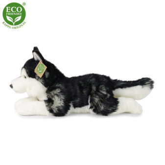 Plyšový pes husky 36 cm ECO-FRIENDLY