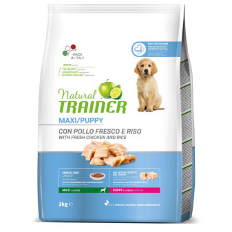 TRAINER Natural Maxi Puppy čerstvé kuře 3kg