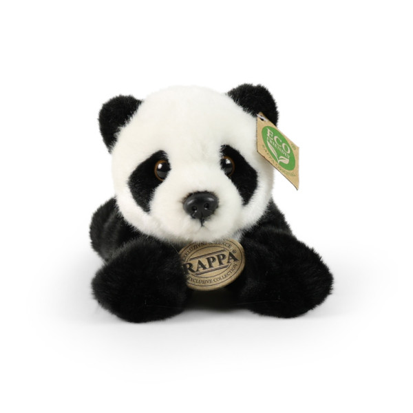 Plyšová panda ležící 20 cm ECO-FRIENDLY