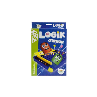 Logik junior společenská hra hlavolam v krabici 19,5x29x3,5cm