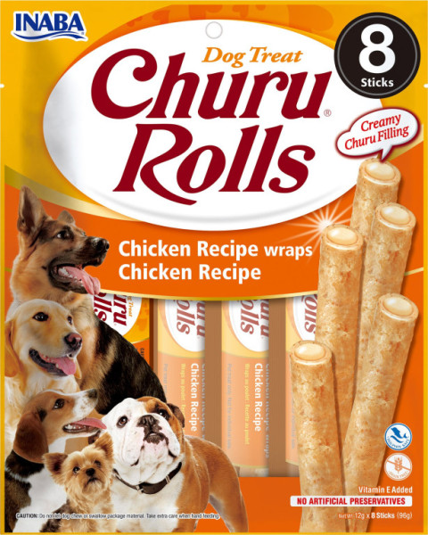 Churu dog Rolls - kuře 96g