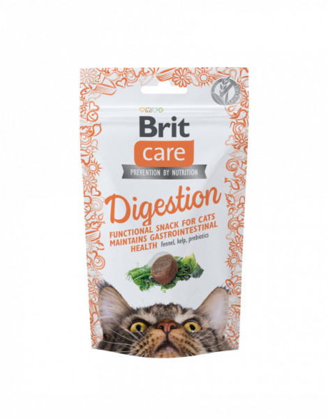 Brit Care Cat Snack Digestion 50 g