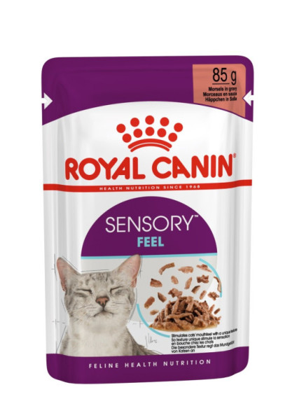 Kapsička Royal Canin FHN Sensory Feel ve stave 12 x 85g