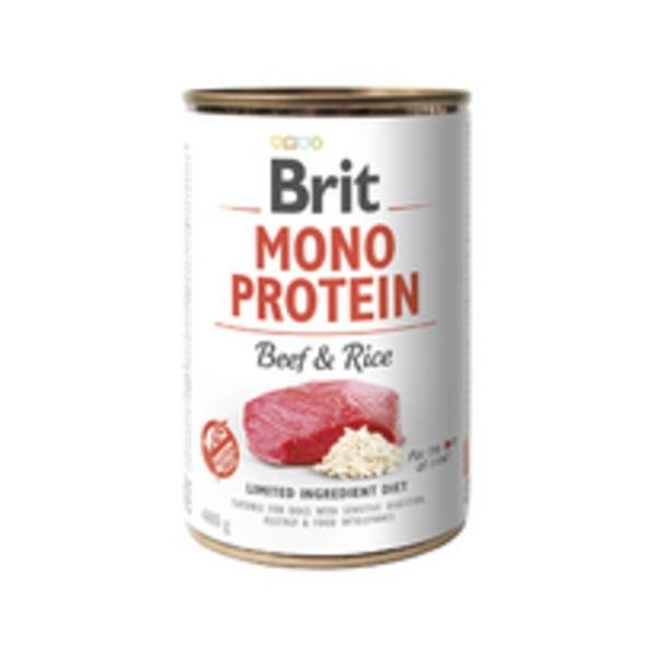 Konzerva Brit Mono Protein Beef & Rice 400g