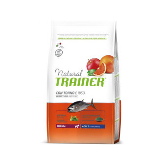 TRAINER Natural Medium Adult ryba a rýže 12kg