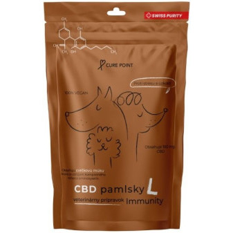 Curepoint CBD pamlsek Immunity L 100g