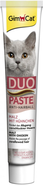 Gimcat Anti-hairball Duo pasta s kuřetem a maltozou 50g