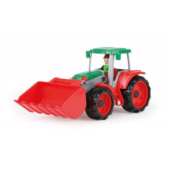 Auto Truxx traktor nakladač s figurkou plast 35cm 24m+